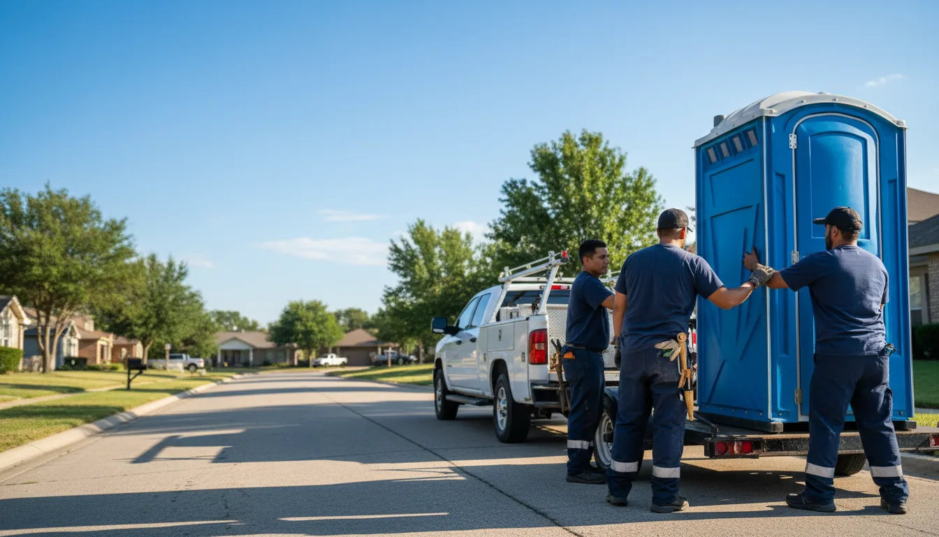 Portable Toilet Rental in Oxford Junction, IA near me